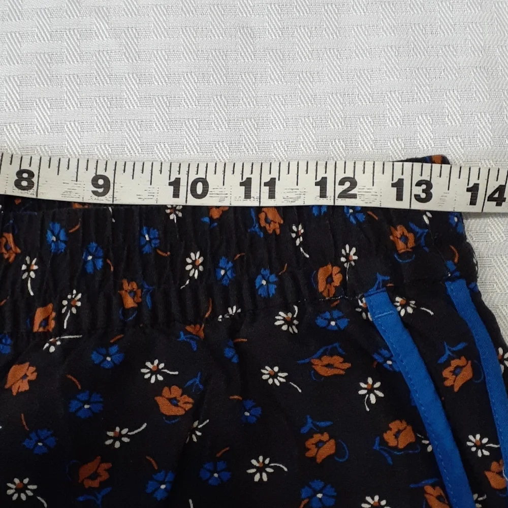 Madewell black floral joggers pants size x small - Picture 4 of 12
